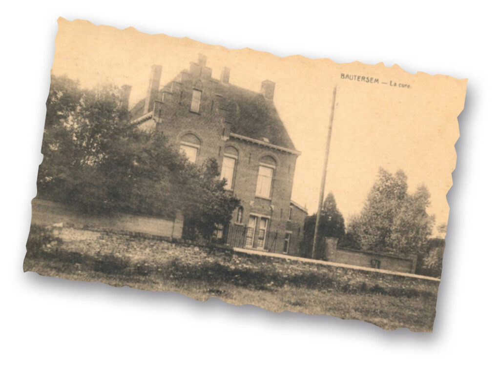 Door en door Boutersem - Pastorij oude foto